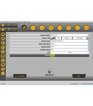 نرم افزار رابط دیاگ رنو کلیپ