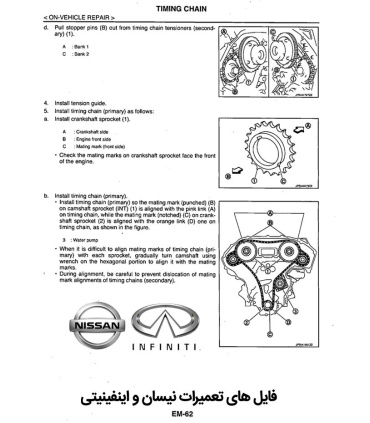 فایل های راهنمای تعمیرات نیسان و اینفینیتی