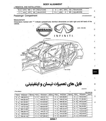 فایل های راهنمای تعمیرات نیسان و اینفینیتی