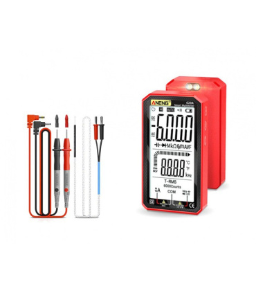 مولتی متر اتورنج هوشمند دیجیتالی آننگ ANENG AN620A مشکی یا قرمز