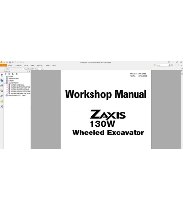 فایل های راهنمای تعمیرات ماشین آلات سنگین هیتاچی