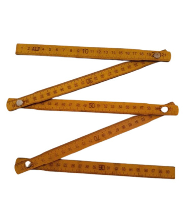 خط کش چوبی تاشوALP یک متری