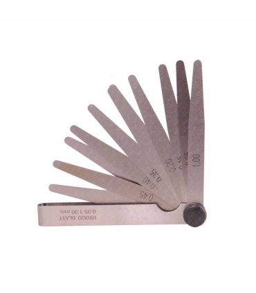 آچار فیلر 20 تیغ میلیمتری حک شده بلات BLATT