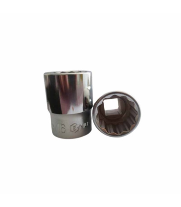 بکس کوتاه سایز 15/16 اینچ 12پر درایو 1/2 جنیوس GENIUS مدل 473830