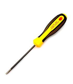 پیچ گوشتی تخت دسته پلاستیکی 3x75 2074