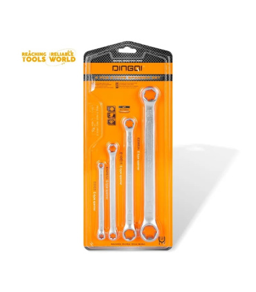 ست آچار دو سر رینگی 4 عددی E ای 6تا24 دینگی DINGQI مدل AC1004 (دینگشی)