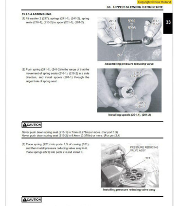 فایل های راهنمای تعمیرات ماشین آلات نیو هلند NewHolland