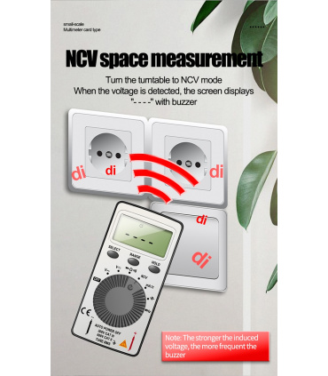 مولتی متر جیبی اتو رنج دیجیتالی آننگ ANENG مدل AN101