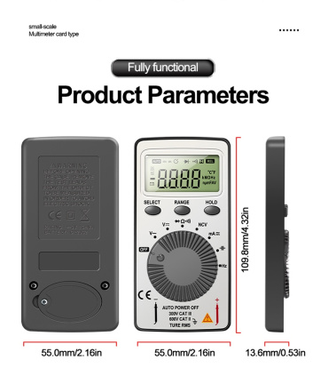 مولتی متر جیبی اتو رنج دیجیتالی آننگ ANENG مدل AN101