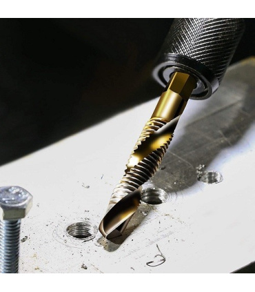 مته قلاویز 6 عددی HSS لزار LEZAR مدل DIN 371