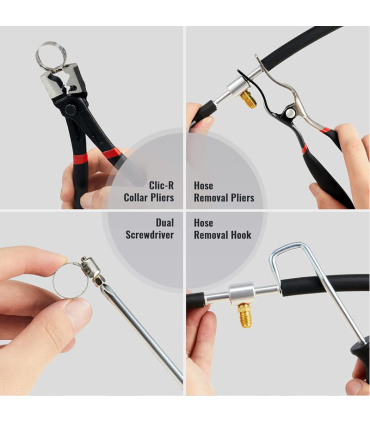 ست 9 پارچه انبر بست شلنگ رادیاتور و شیلنگ درآر الکا LKTOOLS مدل A4013