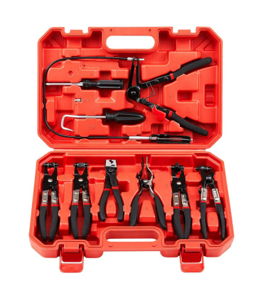 ست 9 پارچه انبر بست شلنگ رادیاتور و شیلنگ درآر الکا LKTOOLS مدل A4013