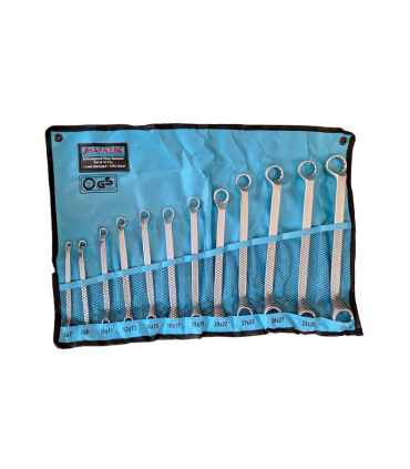 ست آچار 12 عددی دوسر رینگی سایز7*6 تا 32*30 میلیمتر هافنر HAFNER