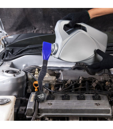 قیف خرطومی وصل شونده به سر بطری پت و گالن  Flexible Draining Tool Snap Funnel