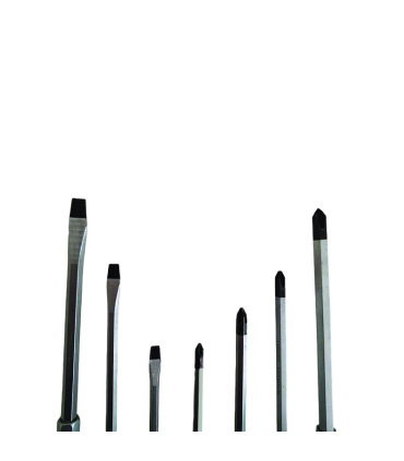 ست پیچ گوشتی 7 عددی ضربه و آچارخور دسته کریستال فورد FORD