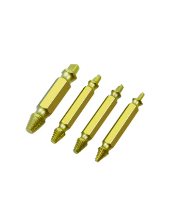 ست 4 عددی قلاویز چپگرد سر دریلی HSS ایزی اوت EASY OUT