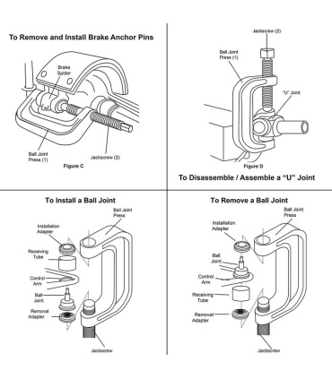 کیت 10 عددی بوش طبق و سیبک درآر و جازن روکار افجی FG مدل 6030