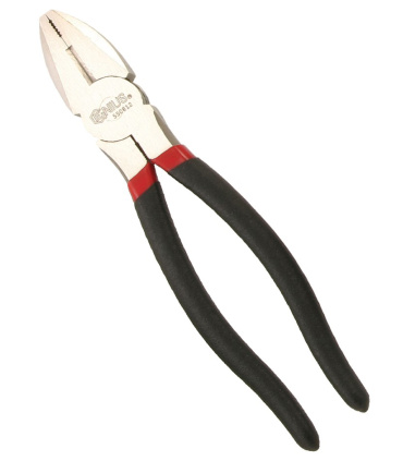 انبر دست سایز 8 اینچ دسته مکانیکی مشکی جنیوس GENIUS مدل 550812