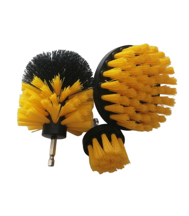 ست فرچه مبل شوی خودرو 3 عددی GTI