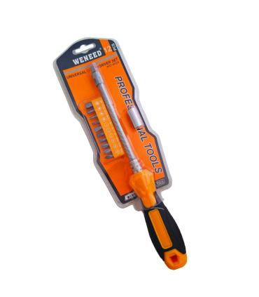 ست 12 عددی پیچ گوشتی فنری بکس و بیت خور 1/4 وینید WENEED مدل WD-6024