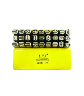 سنبه حروف کوب سایز 12.5 میلیمتر WARSTEED TOOLS مدل L.R.K