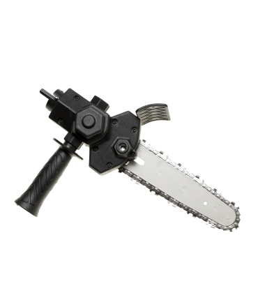 تبدیل دریل شارژی و برقی به اره زنجیری ساتاوین SATAVIN مدل 15 سانت (کارتن کاهی)