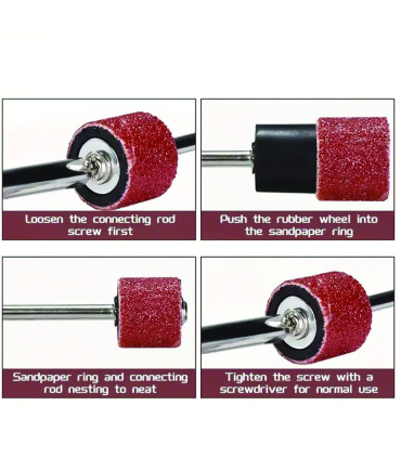 ست 51 عددی سنباده مخصوص فرز انگشتی مدل 51P