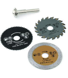 ست 3 عددی صفحه برش سر دریلی فلز ، چوب و سنگ میلیجو MILIJU مدل M3