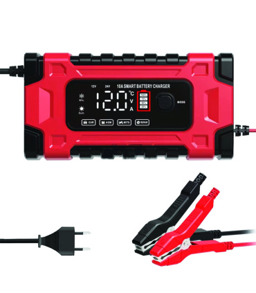 شارژر باتری / باطری هوشمند سواری و کامیون 10 آمپر 12 و 24 ولت 7STAGE SMART BATTERY CHARGER مدل 12V 10A-24V 5A