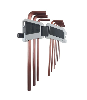 ست 9 عددی آچار شش گوش H فوق بلند کمری جنس S2 مکس ول MAXWELL مدل F1119 تایوان