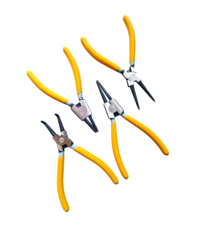 ست 4 عددی انبر خار بازکن و جمع کن ( سر راست و کج ) 7 اینچ تاتناد TATNAD