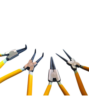 ست 4 عددی انبر خار بازکن و جمع کن ( سر راست و کج ) 7 اینچ تاتناد TATNAD