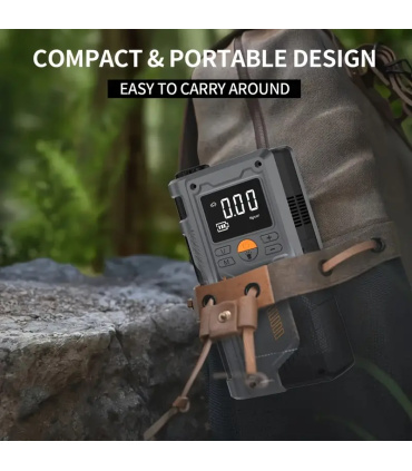 جامپ استارت خودرویی بهمراه پمپ باد و چراغ قوه شارژی پاورفول POWERFUL مدل T700