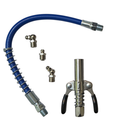 سری گریس خور گیره ای کلیپسی اتومات با شیلنگ و 3 عدد سری گریس خور OKBOONS