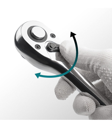 دسته بکس جغجغه ای درایو 1/4 خلاص‌کن‌سریع 72دنده استابون STABON مدل S14B