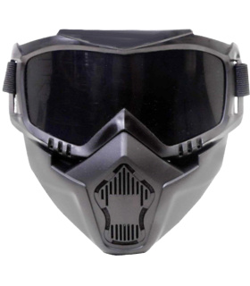 ماسک و عینک ایمنی بهمراه محافظ صورت دودی / جوشکاری راکیبا RAKIBA