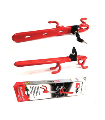 قفل فرمان خودرویی دوبل چنگکی دسته دار میتاتولز MITA TOOLS مدل RL39