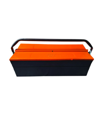 جعبه ابزار فلزی 50 سانت 2 طبقه تبریز ابزار غفاری مدل 502