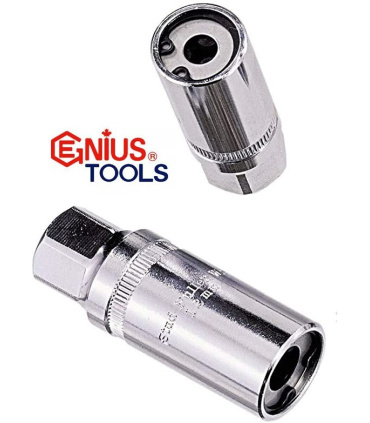 بکس رزوه گیر سایز 16mm درایو 1/2 جنیوس GENIUS مدل 427416 مخصوص پیچ دو سر رزوه