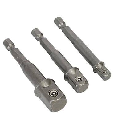 پک 3عددی رابط سردریلی بکس خور سه درایو 1/4-3/8-1/2 اینچ ونگ فنگ WEIXNFENG دودی رنگ