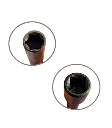 بکس فوق بلند سایز E14 درایو 1/2 اینچ فشارقوی مدل YGNE14