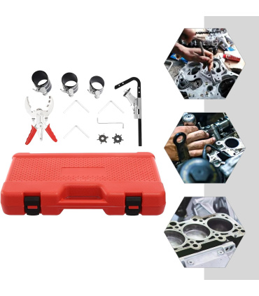 کیت 11 عددی رینگ جمع کن و بازکن بهمراه تمیز کننده جای رینگ افجی FG مدل 9011