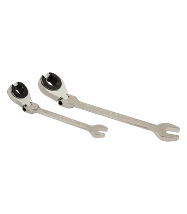 آچار سایز 11 یک سر تخت یکسر رینگی جغجغه ای چاکدار سرتاشو داناپلاس DANAPLUS مدل D5511