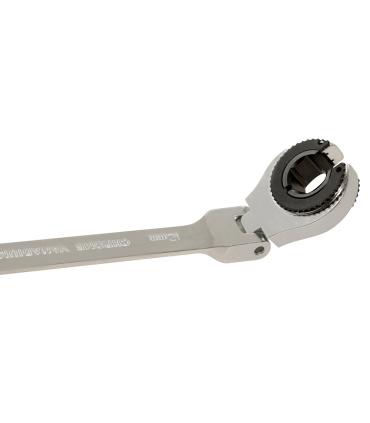 آچار سایز 19 یک سر تخت یکسر رینگی جغجغه ای چاکدار سرتاشو داناپلاس DANAPLUS مدل D5519