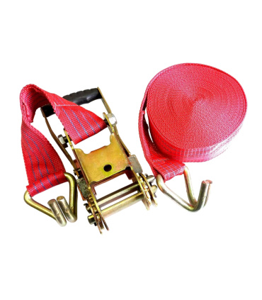 تسمه برزنتی باربند جغجغه ای بزرگ طول 10 متری Ratchet Tow Belt مدل B11