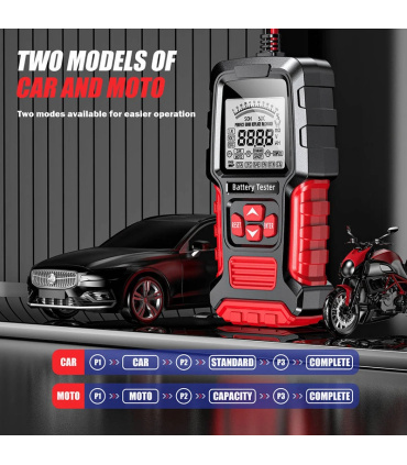 دستگاه تست باتری خودرو 12-24 ولت فاکسسور FOXUR مدل FBT-300