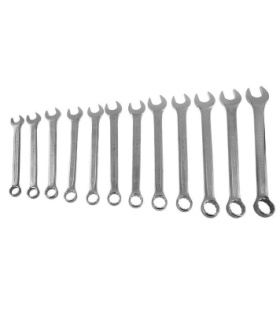 مجموعه 12 عددی آچار یکسر تخت یکسر رینگی آتا مدل BX1200