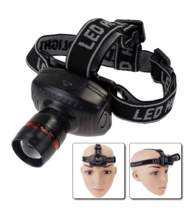 چراغ قوه پیشانی باتری خور BZM001