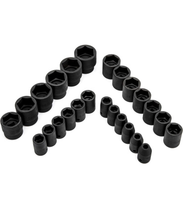 سینی بکس 25 پارچه فشار قوی مشکی درایو 1/2 جنیوس GENIUS مدل TF-425M