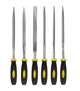 ست سوهان زرگری 6 عددی سایز 4 اینچ جیکتولز JIKTOOLS مدل 4x160